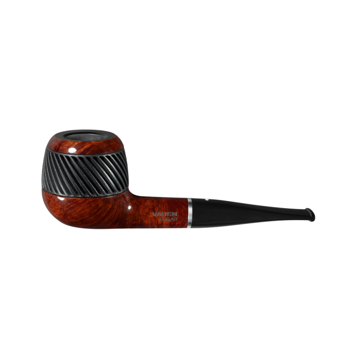 Pipa Vauen - Edgar - Liscia Dritta - Marrone - Filtro 9mm