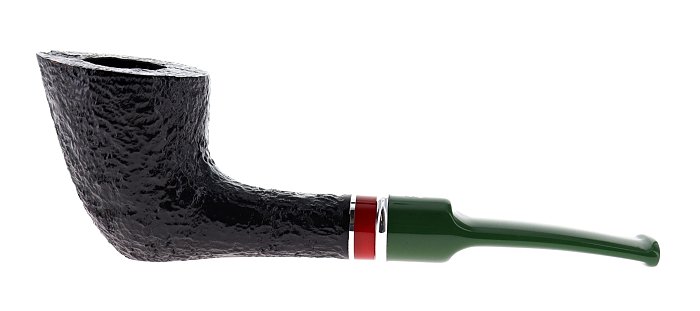 Pipa SAVINELLI St. Nicholas 2025 904 KS rusticata shape half bent dublin - FIltro 9mm - Edizione Limitata