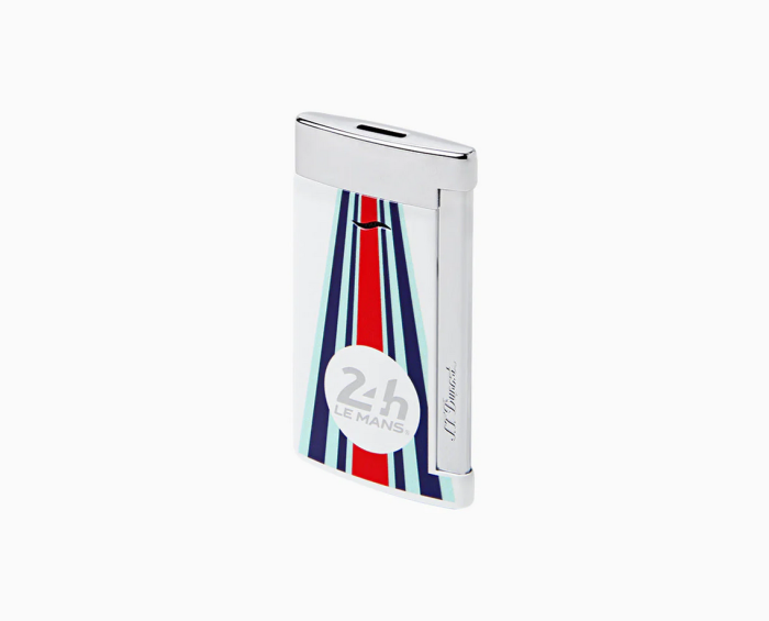 ST Dupont - Linea 7 - Slim Jet - 24H Le Mans - Limited Edition - Bianco/Cromato