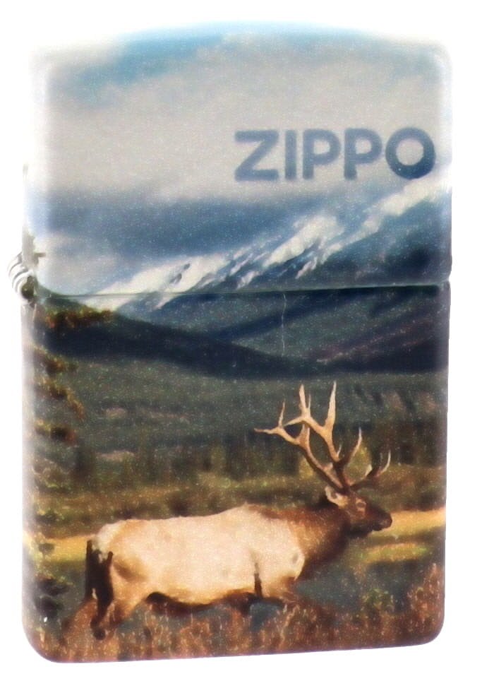 Zippo - 540 Color - Bull Elk Design