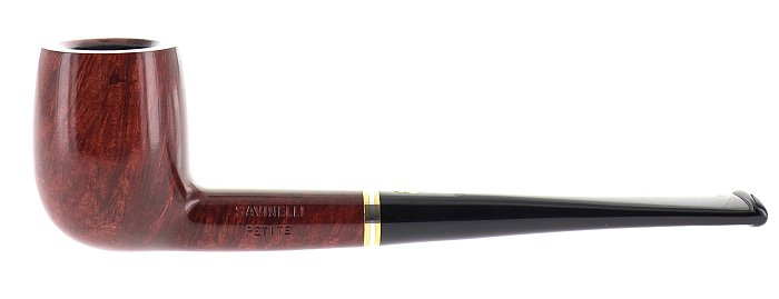 Pipa Savinelli Petite new 105E 2025, liscia marrone, shape billiard, filtro 3mm