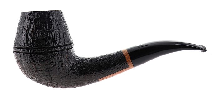 Pipa CEPPO GRUPPO 1 sabbiata marrone shape magnum half bent dulldog semicurva 9mm