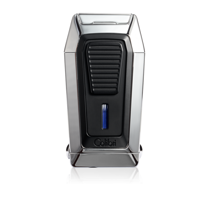 Colibri - Accendino GOTHAM Jet Flame Tripla Fiamma - Chrome con V-Cut