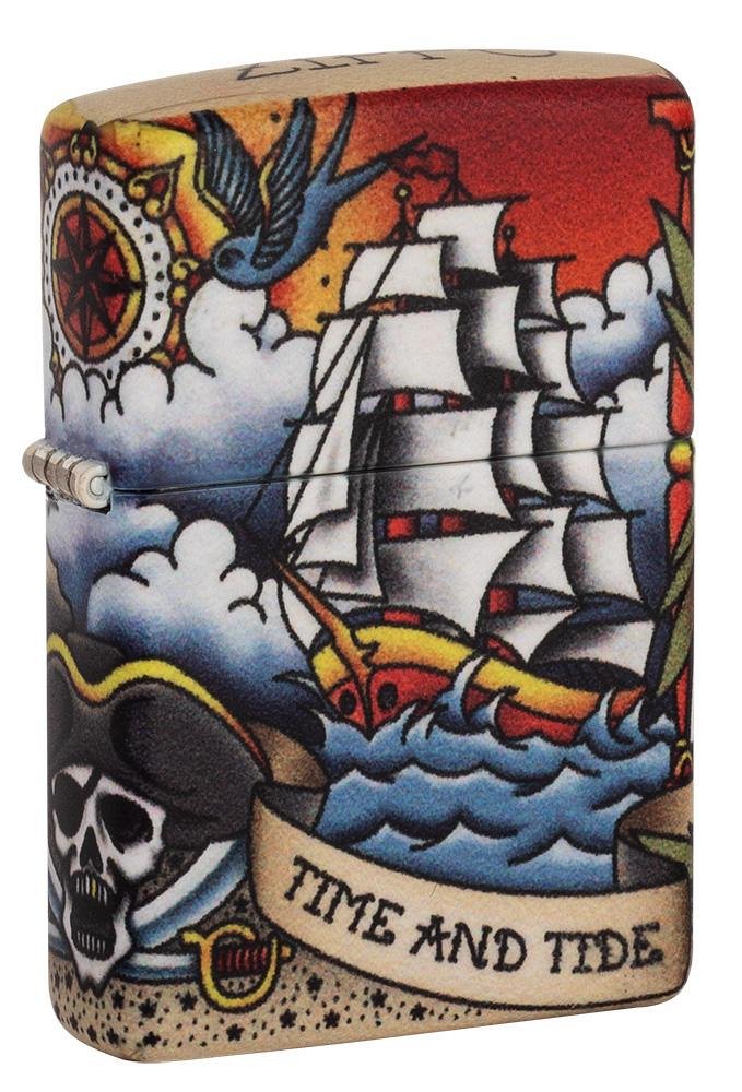 Zippo - 540 Color - Nautical Tattoo Design