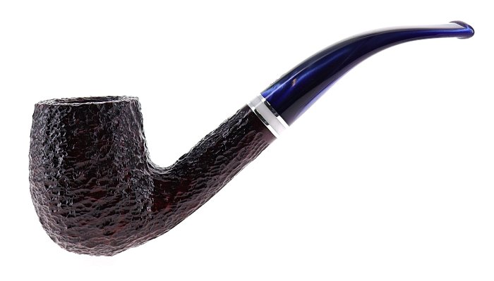 Pipa SAVINELLI ST. NICHOLAS 2023 606 rusticata shape bent billiard 6mm Edizione Limitata