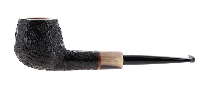 Pipa Franz Pipe sabbiata scura shape apple