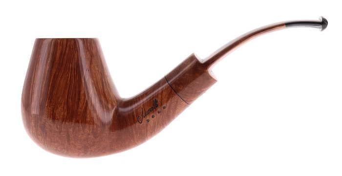 Pipa Amorelli **** 4 STELLE BUSBY liscia marrone shape magnum bent brandy