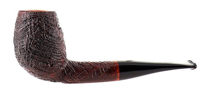 Pipa Franz Pipe sabbiata marrone shape cutty semicurva