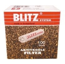 Blitz Swiss - 40 Filtri a Carbone Attivo - 9mm
