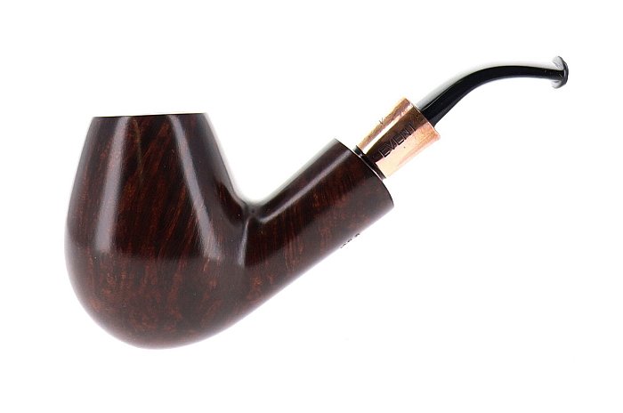 Pipa Caminetto EVENT 2015 liscia marrone shape ovetto bent egg
