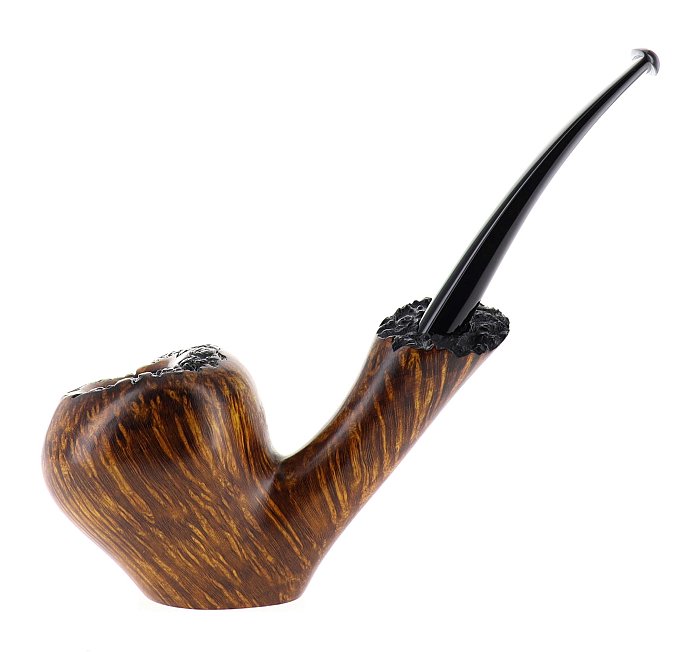 Pipa DUCA "DUCA" liscia marrone shape stand up freehand