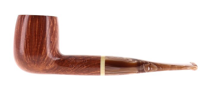 Pipa Savinelli Dolomiti 106 liscia marrone shape billiard filtro 6mm