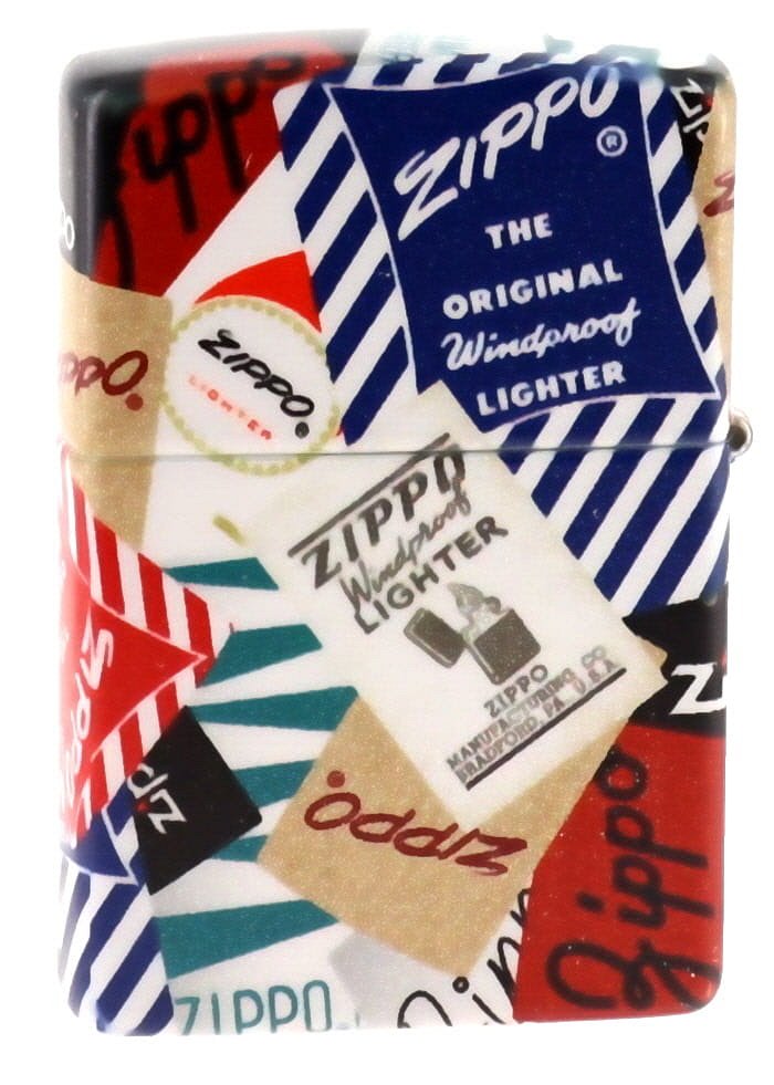Zippo - 540 Color -  Box Tops Design 2