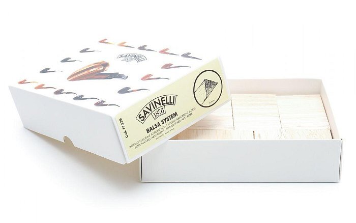 Savinelli - Maxi Scatola da 300 Filtri in Balsa per Pipa da 6mm