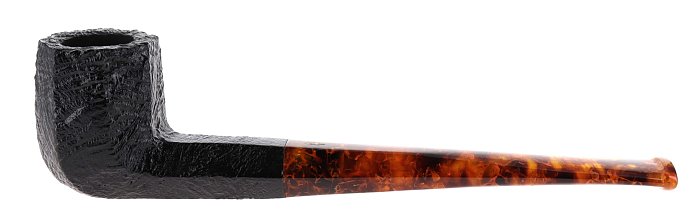 Pipa Savinelli OTTAGONO LONG 138 sabbiata nera shape stand up straight dublin Edizione Limitata Numerata N° 305/800