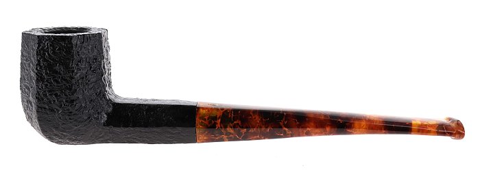 Pipa Savinelli OTTAGONO LONG 138 sabbiata nera shape stand up straight dublin Edizione Limitata Numerata N° 149/800