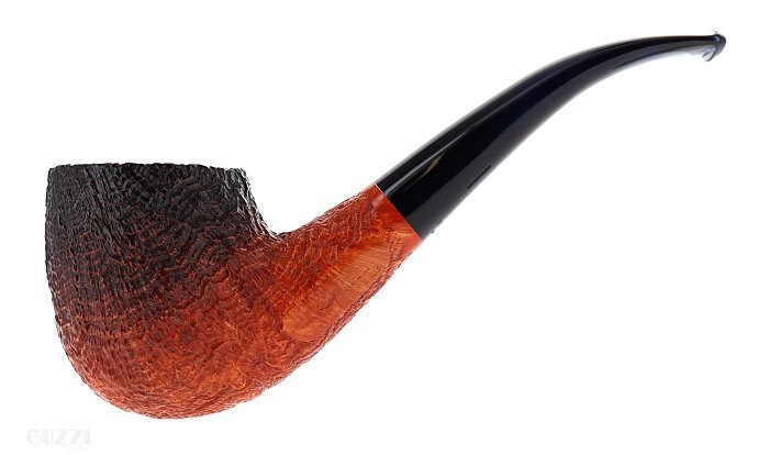 Pipa Castello BIG LINE OLD ANTIQUARI sabbiata fum� shape magnum bent billiard