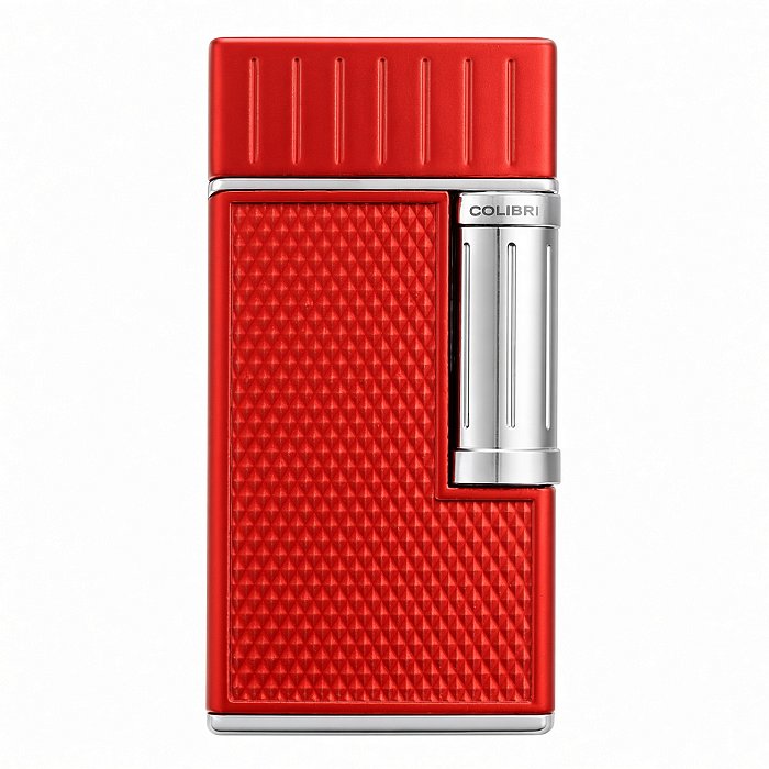 Colibri - Accendino JULIUS - Rosso e Cromo