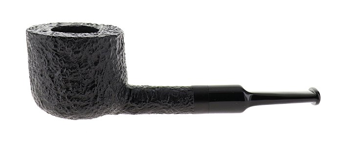Pipa PROXIMA sabbiata nera shape stand up straight pot