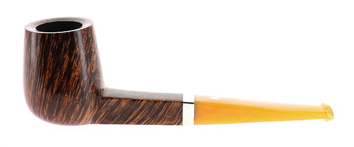 Pipa FIAMMA DI RE 2 CORONE ♛♛ liscia marrone shape billiard