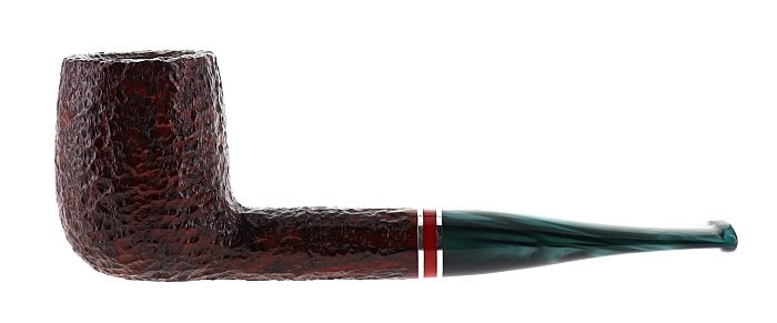 Pipa SAVINELLI St. Nicholas 2026 111KS, rusticata shape billiard - FIltro 9mm - Edizione Limitata