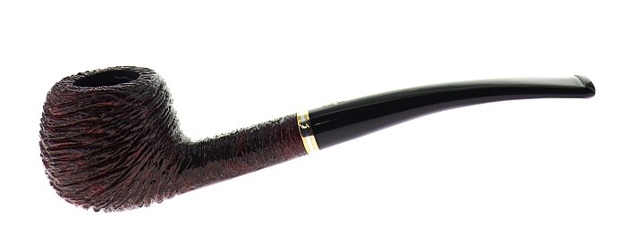 Pipa Savinelli Petite new 313E 2025, rusticata bordeaux, shape Prince semicurva, filtro 3mm