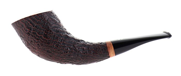 Pipa Il Ceppo GRUPPO 1 sabbiata marrone shape stand up oliphant 9mm