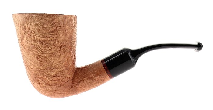 Pipa PROXIMA sabbiata naturale shape half bent chimney dublin