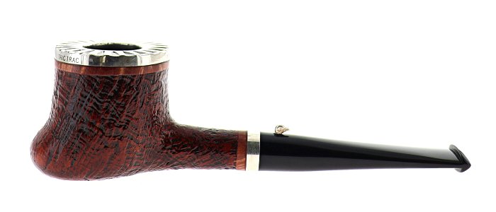 Pipe L'Anatra dalle Uova d'Oro BACKGAMMON sabbiata shape freehand