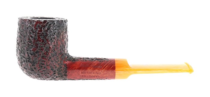 Pipa Mastro Geppetto by Ser Jacopo RUSTICATO marrone shape billiard
