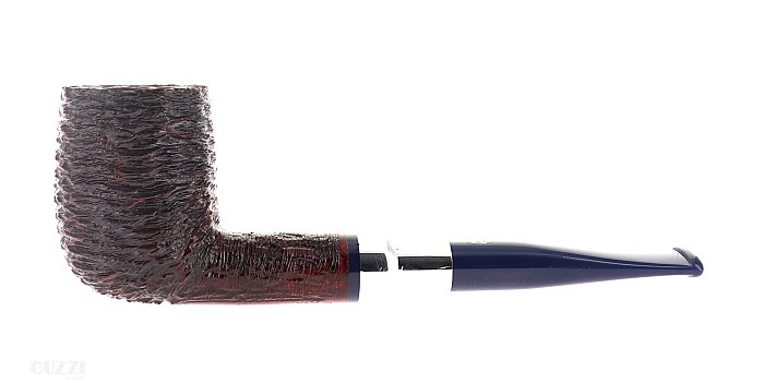 Pipa Savinelli Eleganza 111 KS marrone scura rusticata shape billiard filtro 9mm