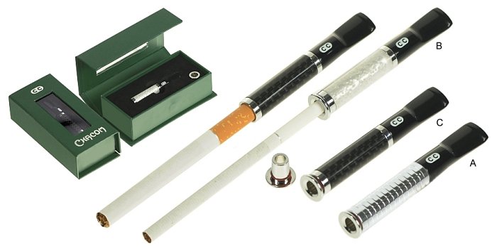 Chacom - Bocchino Twin Madreperla per Sigaretta Classica e Slim