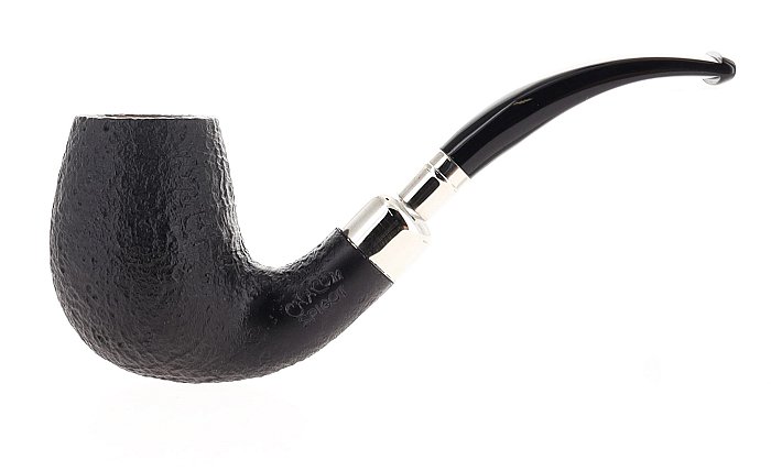 Pipa Chacom Spigot Sablée 851 sabbiata nera shape bent chimney spigot