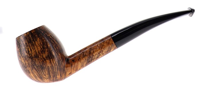 Pipa DON CARLOS NOTTURNO liscia scura shape canted apple