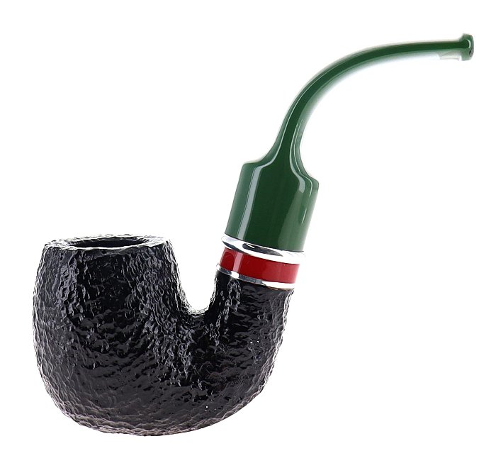 Pipa SAVINELLI St. Nicholas 2025 614 rusticata shape hungarian oom paul - FIltro 9mm - Edizione Limitata