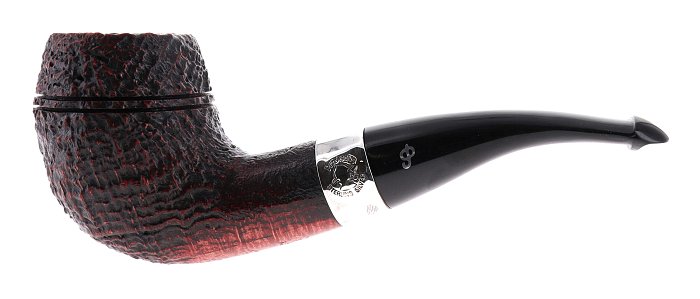 Pipa Peterson of Dublin SHERLOCK HOLMES DEERSTALKER sabbiata marrone shape rounded bulldog