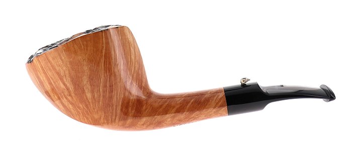 Pipa L'Anatra dalle Uova d'Oro 2 UOVA 00 GIGANTE liscia chiara shape freehand dublin barktop semicurva