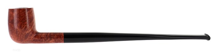 Pipa Savinelli Churchwarden 104, Liscia Naturale, shape Billiard dritta, filtro 3mm