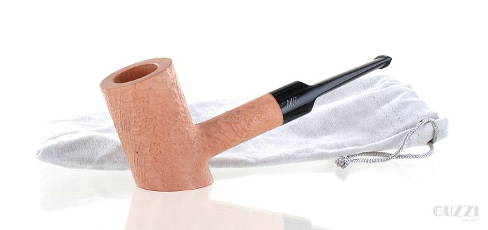 Pipa Mimmo Provenzano S sabbiata naturale shape cherrywood poker