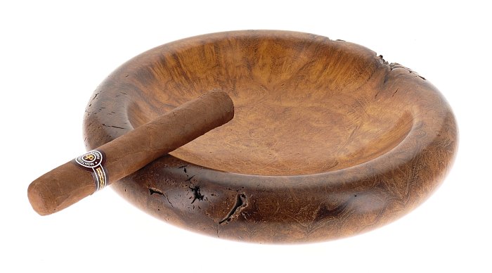 Amalio Cabella - Posacenere Sigaro in Radica Hand Made