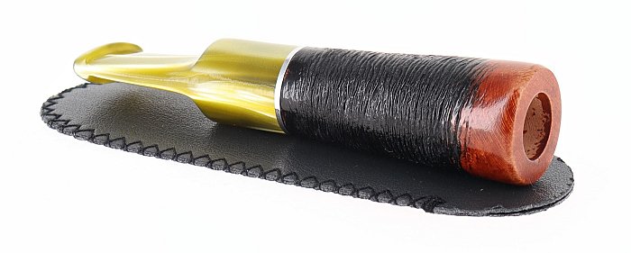 Fuma Toscani - Bocchino in Metacrilato e Radica con Filtro 9mm - VERDE