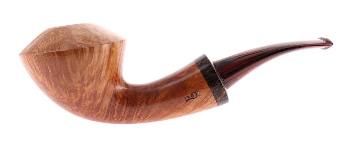 Pipa LEO Vivian liscia chiara shape rhodesian semicurva