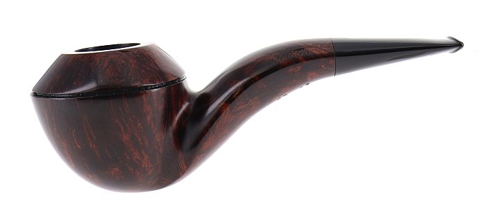 Pipe Caminetto 03.43 liscia marrone shape "hawkbull" hawckbill bulldog