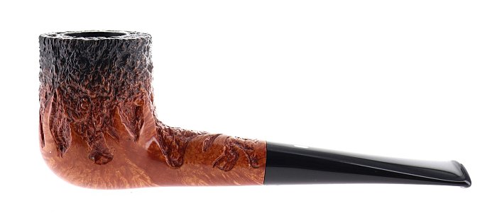 Pipa Castello 100° ANNIVERSARIO TABACCHERIA GUZZI Fiamme rusticata fumè shape stand up billiard Edizione Limitata Numerata N° 16/29