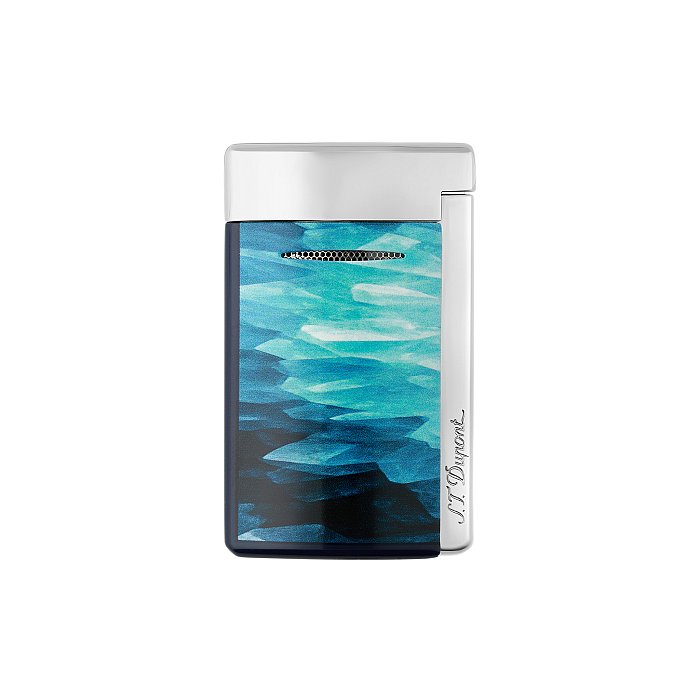 ST Dupont - Mini Jet - Geode Blu/Cromo