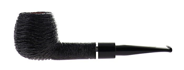 Pipa Savinelli OTELLO 207 rusticata nera shape apple 6mm