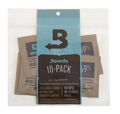 BOVEDA - Busta Umidificante da 8 grammi - Umidità 62% - PACK da 12