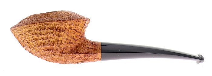 Pipa REGINA SCARLATTA SABBIATA golden rusticated contrast shape freehand semicurva