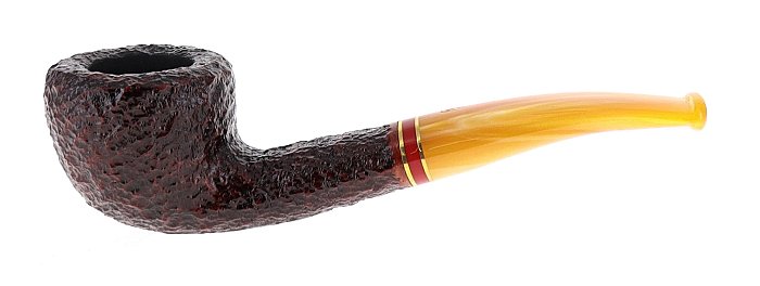 Pipa SAVINELLI St. Nicholas 2024 316 KS rusticata brownblast shape dublin - FIltro 9mm - Edizione Limitata
