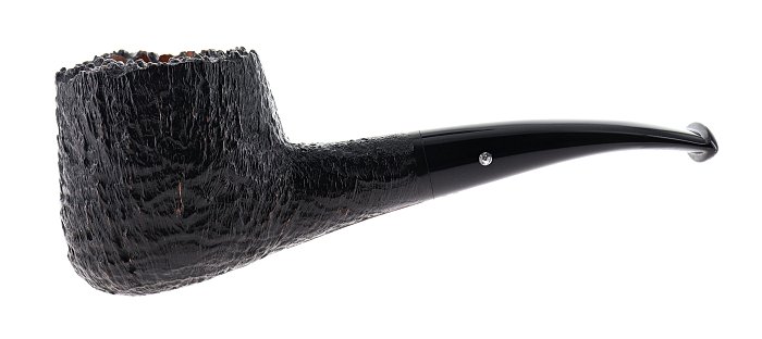 Pipa Castello OLD ANTIQUARI KKKK sabbiata scura shape 55 chubby squat pot barktop